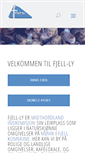 Mobile Screenshot of fjell-ly.no